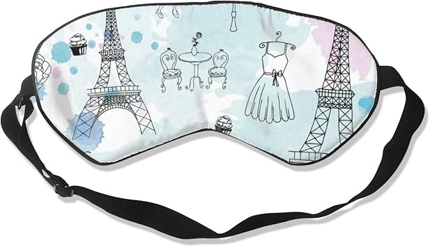 Amazon Co Jp All Agree スリープ マスク パリ エッフェルタオル アイマスクカバー 調節可能なストラップ付き アイマスク 旅行 ナップ 瞑想 目隠し用 One Size スポーツ アウトドア