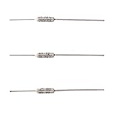 HUABAN 10 Pieces Metal Temperature Thermal Fuse