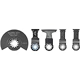 Makita B-67197 5 Pc. Starlock® Oscillating Blade Set