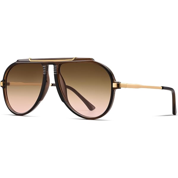 Amazon.com: The Fresh Classic Aviator Style Clear Lens  display picture 1