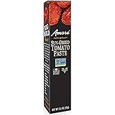 Amore Vegan Sun Dried Tomato Paste In A Tube - Non GMO Certified and Made In Italy (Pack of 1)