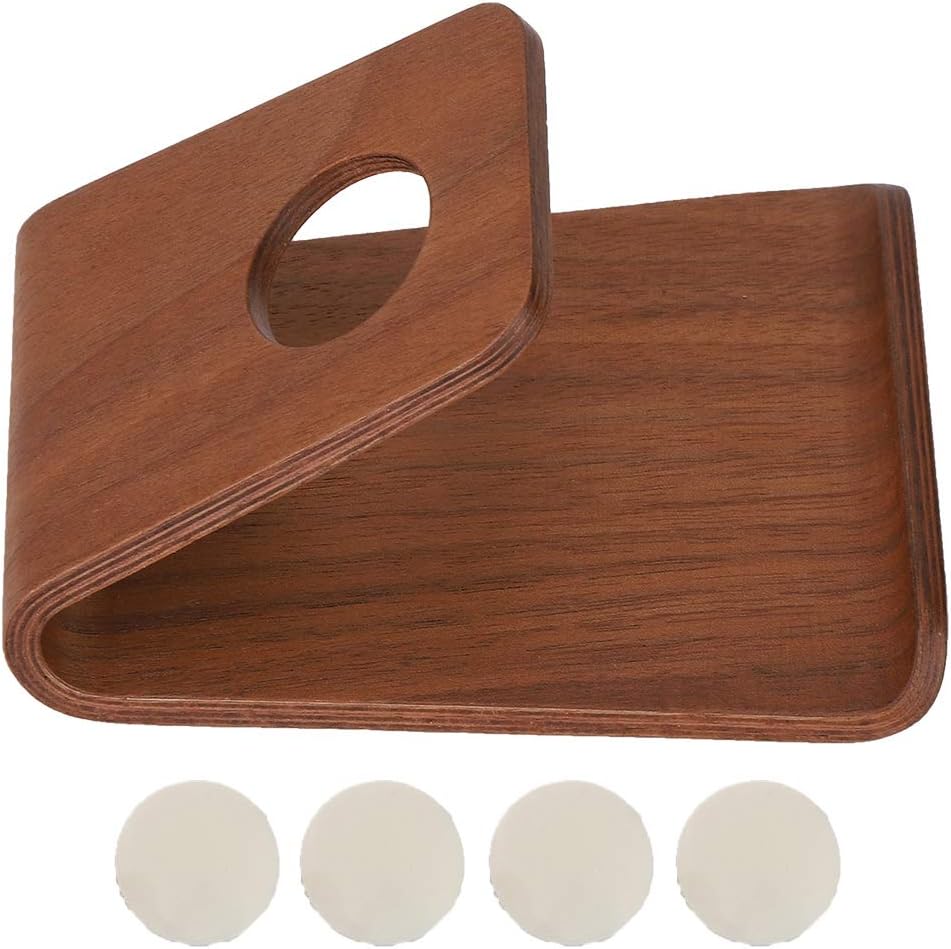 Samdi Portable Wooden Mobile Phone Desktop Bracket Stand with 4 Anti-Skid Pad(01)