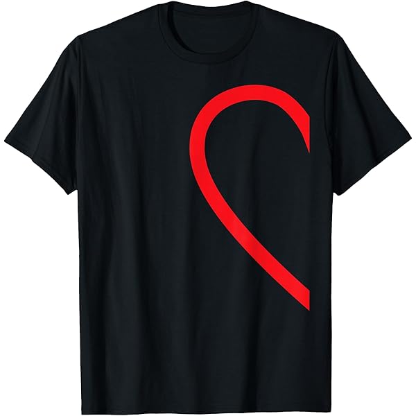 Amazon.com: Half Heart Left Hand Side Love Couple Camisa Pareja