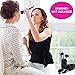 Aesthetica Pro Black Makeup Brush Case – Versatile Make up Brush Holder / Organizer with 3-Way Design