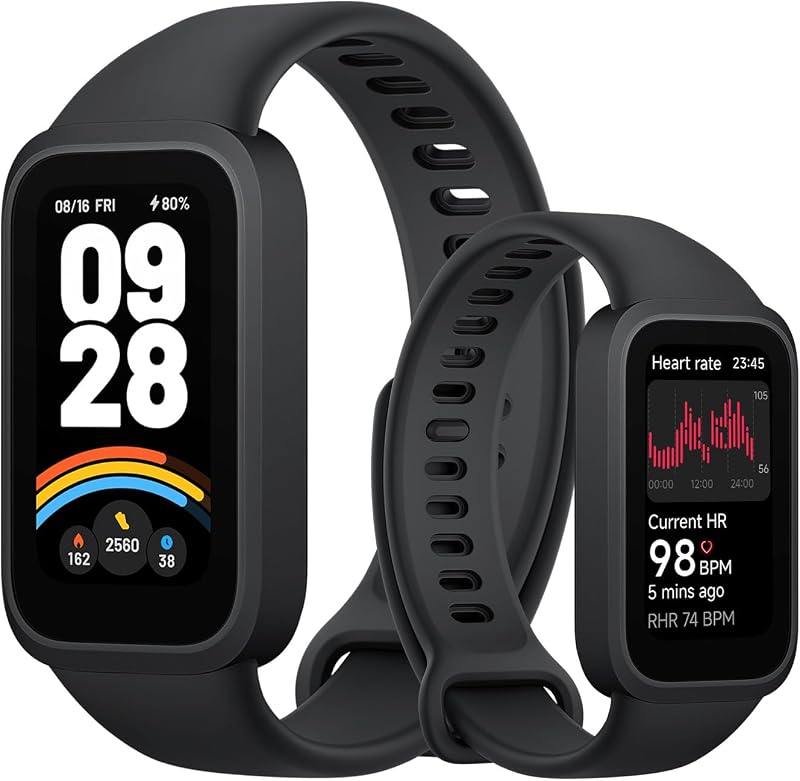Xiaomi Smart Band 9 Active 1.47in TFT 50 Sports 18 Days Battery 5ATM Black