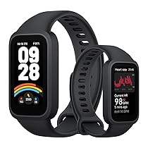 XIAOMI Smart Band 9 Active, Schermo TFT 1.47″, Monitoraggio Salute: SpO2, Frequenza Cardiaca, Sonno e Stress, 50 modalità sportive, Resistenza Acqua 5 ATM, Durata Batteria 18 giorni, Nero