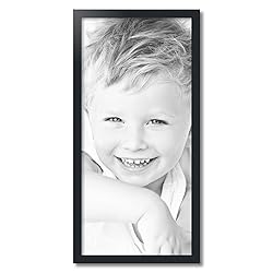 ArtToFrames 16x34 Inch Black Picture Frame, This