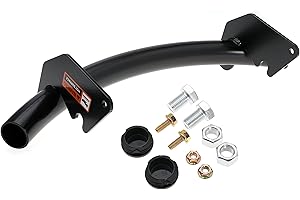 DUCPUVE BM23056 Single Bar Front Bumper Compatible with John Deere X300 X304 X320 X324 X330 X340 X350 X360 X370 X380 X384 X390 X394 X500 X520 X530 X570 X350R