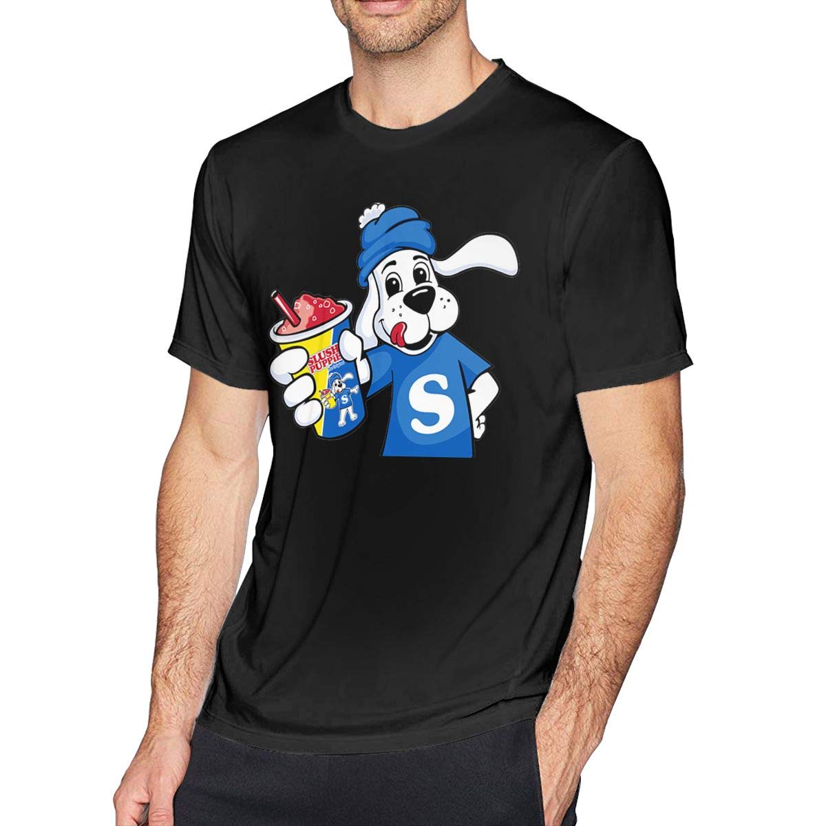 Caartawe Icee Polar Bear Logo Short Sleeve Black T Shirt