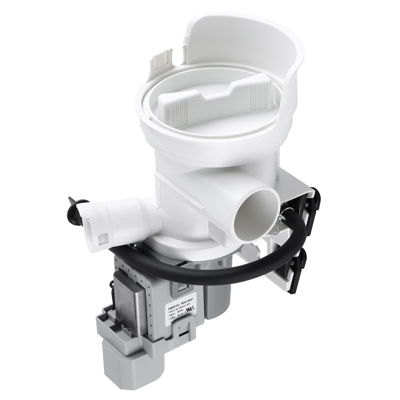 Photo 1 of 00436440 Washer Drain Pump Compatible with BOSCH Washing Machine, Replacement Part 436440 674704 703146 1106007 AP3764202 PS3464593 EAP3464593 etc.