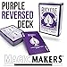 Purple Playing Cards Bicycle Deck