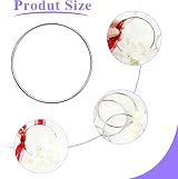 KALIONE 10 Pcs 2 Inch Metal Rings Craft Hoops for Macrame Dream Catchers Silver view 3