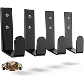 Otoolling 4 Pcs Wrestling Championship Belt Display Holder | Belt Horizontal Wall Mount Display Organizer Secure Rack for Wrestling Gifts and Awards