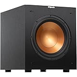 Klipsch Reference R-10SW Surround Subwoofer, 300 Watts Peak Power,(Brushed Black Vinyl, 10-Inch)