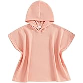 Balaflyie Kids Swim Cover up Girls Boys Waffle Towel Poncho Swimsuit Coverups for Beach, Pool, Bath