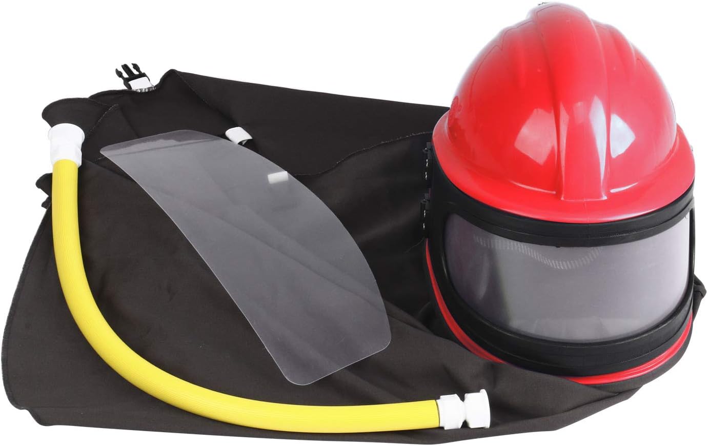 YaeKoo AIR Supplied Safety Sandblast Helmet Air Feed Sandblaster