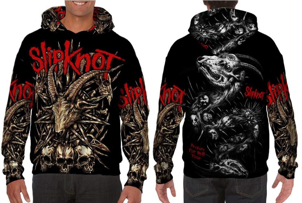 2019 New Slipknot Art 04 Fashion Full Print Mens T-Shirt and Hoodie Size S-3XL