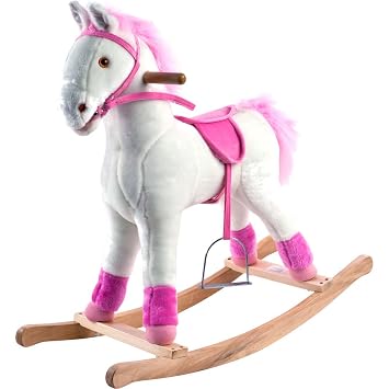 plush pony ride on