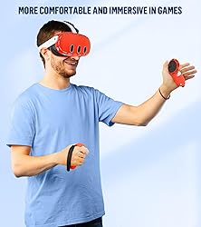 Silicone Cover Set Compatible with Meta/Oculus