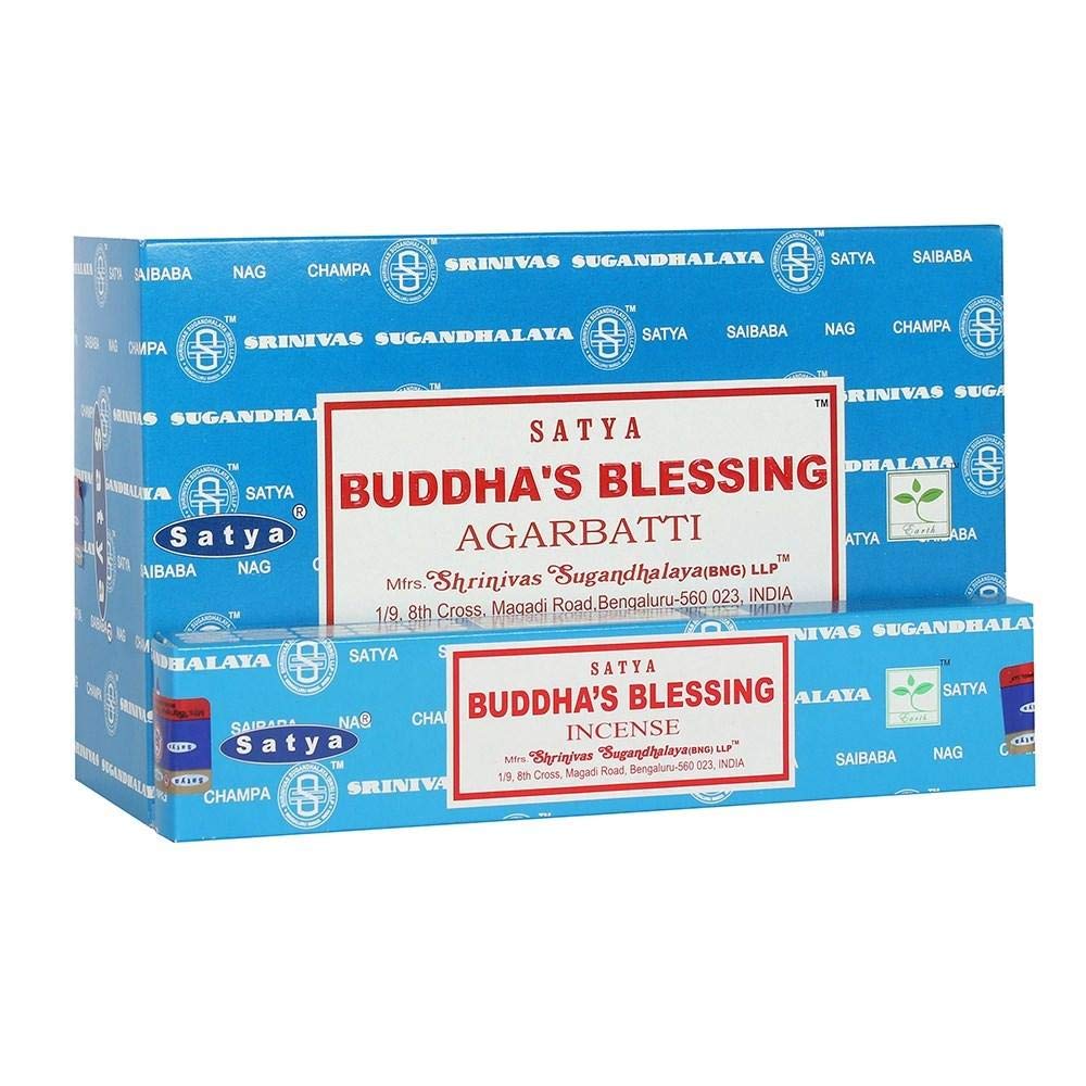 Satya Buddha's Blessing Incense Sticks - Box of 12 packs Ayurvedic Range