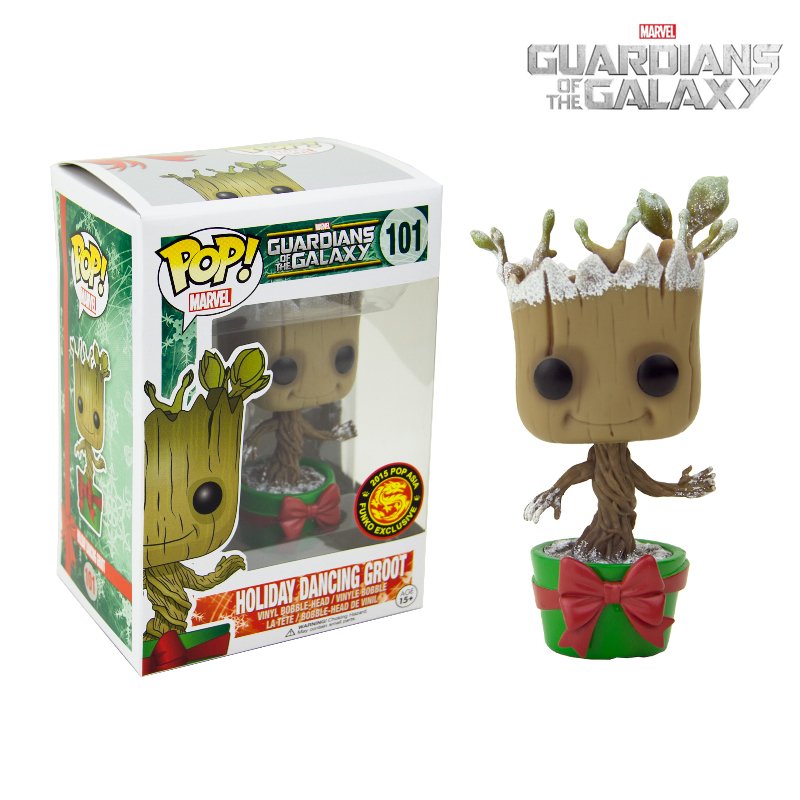 holiday dancing groot pop