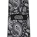 Cufflinks Inc. Vader Paisley Black and White Men's Silk Tie