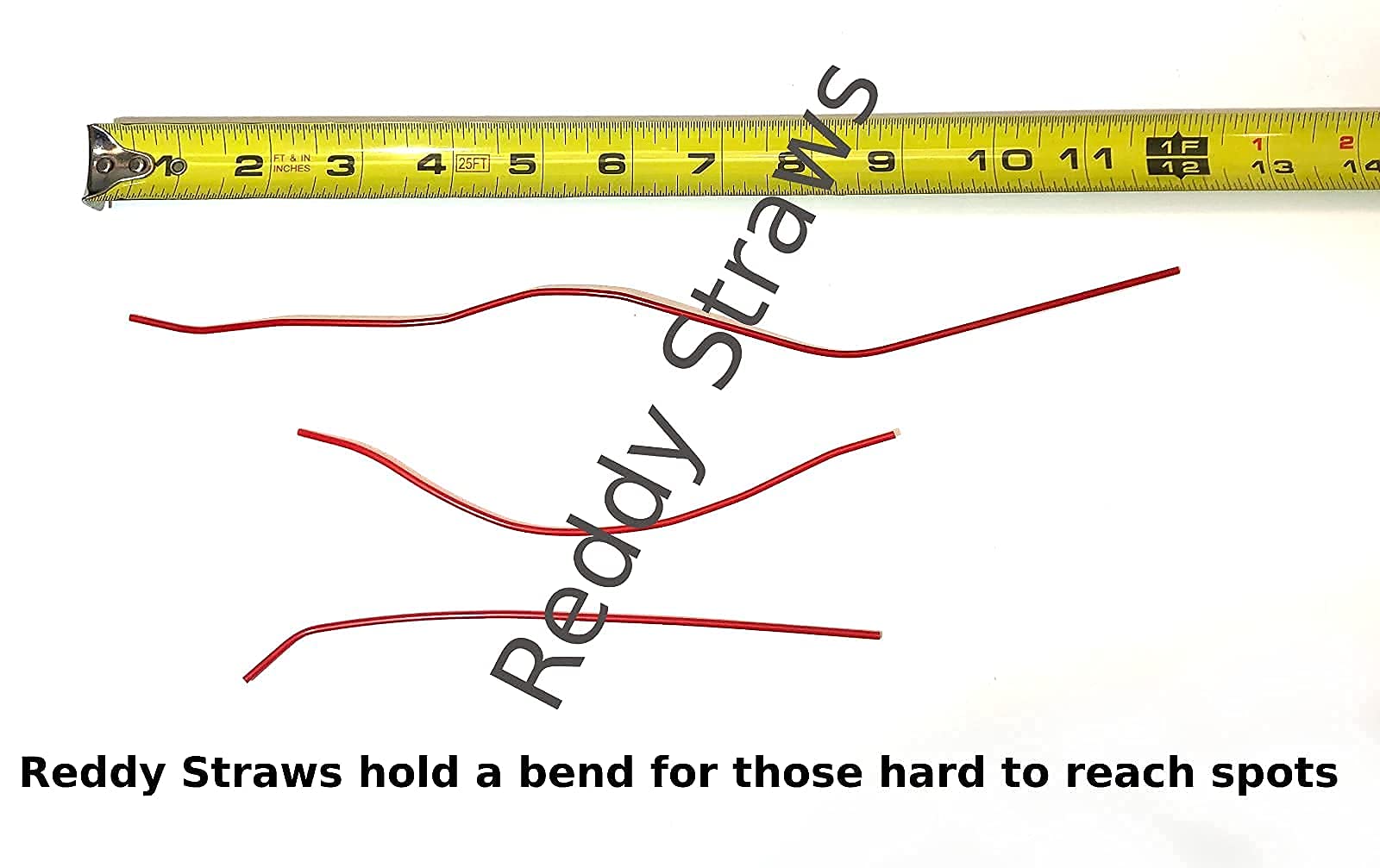 20 Replacement Aerosol Spray Can Tip Plastic 7" Red Straws Oil Cleaner Lubricant Tubes WD40 WD