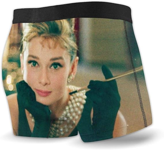 Amazon Co Jp Audrey Hepburn オードリー ヘップバーン6 レギュラーショーツ メンズ 吸汗速乾 超薄 通気性 ショーツ 下着 おしゃれ カスタム印刷 立体設計の四角いズボン 超薄 快適 透気ボクサー 個性ファッション 吸水性 おしゃれ 男性用 服 ファッション小物