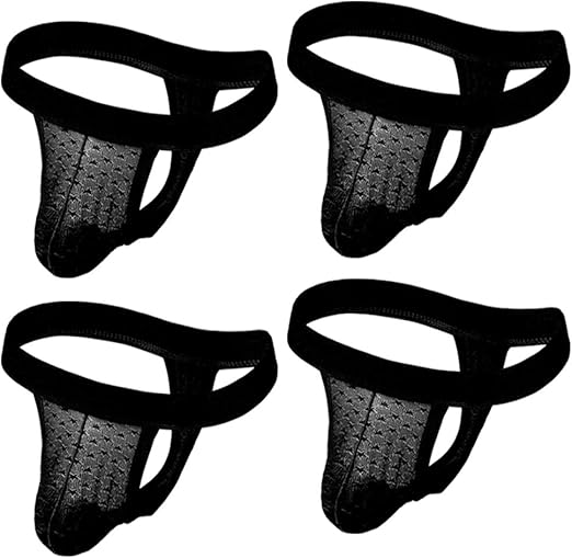 JUNP · GAN Men's Jockstrap Underwear, Sexy LowRise Stretch TBack Men