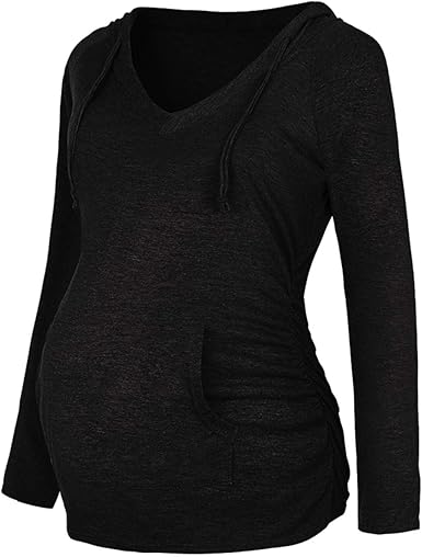 plus size maternity hoodie