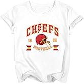 Football Shirt Boys Girls Game Day T Shirts Kids 1960 Football Team Fans Tees Graphic Short Sleeve Tops