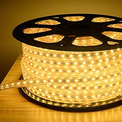 JS ULTRA SYSTEM LED Strip Rope Light SMD Roll (3014, Warm White and Yellow, 5 Meter)