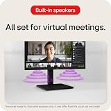 LG 24BA450 Monitor 24 Inch FHD IPS 100Hz HDMI DisplayPort Matt Black view 2