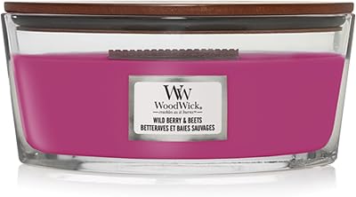 WoodWick Ellipse Candle Hearthwick Flame Wild Berry & Beets 50 Hour Burn