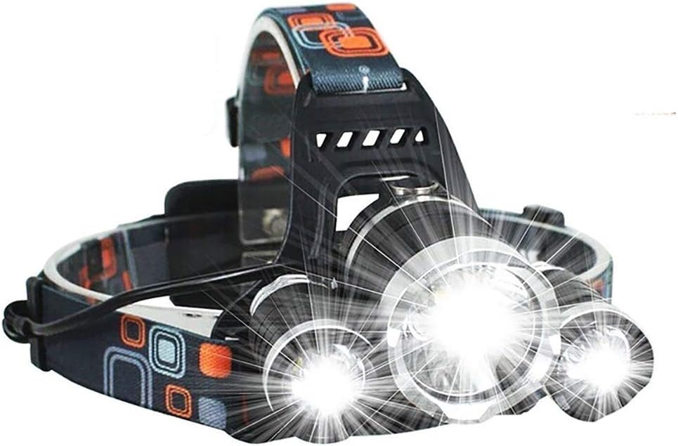 Led Headlamp 12000 Lumens Ultra Bright Headlight Rechargeable 4 Modes Waterproof Sensor Headlamp Flashlight Perfect Hat Light for Outdoor Fishing Camping Hunting