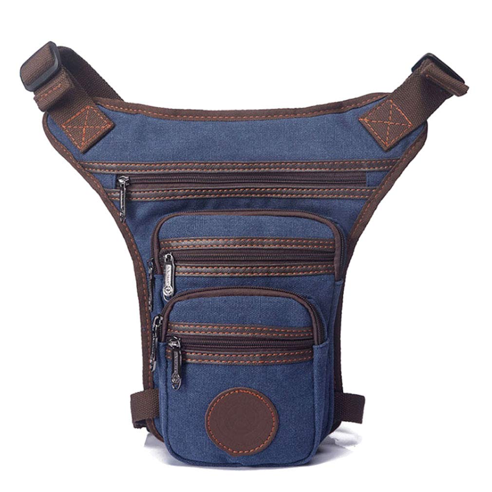 Drop Leg Bag for Men Women, #10Navy, 15cm(W)x6cm(D)x20cm(H)(5.9"x2.4"x7.9") approx;