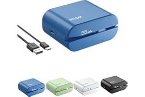 SYLCXX Rechargeable Electric Letter Opener - Electric Envelope Opener, Letter Openers Envelope Slitter for Office & Home Desks, Mail Openers with Safe Cutting and Portable Design