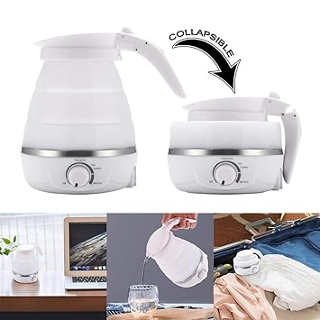 TiooDre Hervidor Eléctrico De Viaje Plegable De Viaje Hervidor De ...