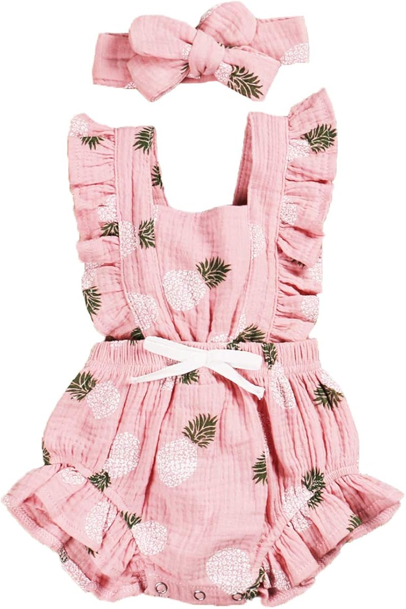 ruffled backless linen jumpsuit