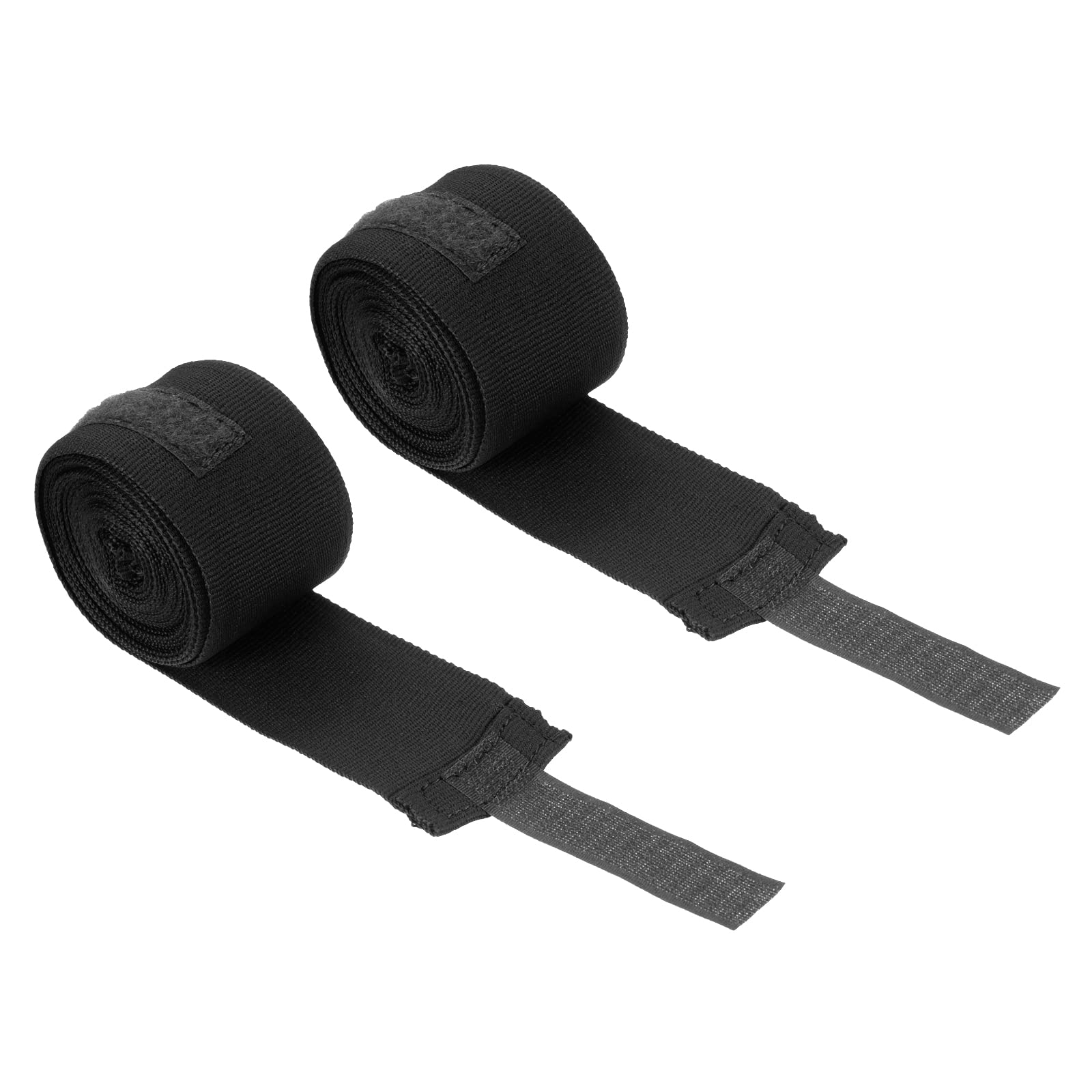 PATIKIL Boxing Hand Wraps, 2 Pack 197 Inch Length Martial Arts Boxing Fist Bandages for Muay Thai Kickboxing, Black