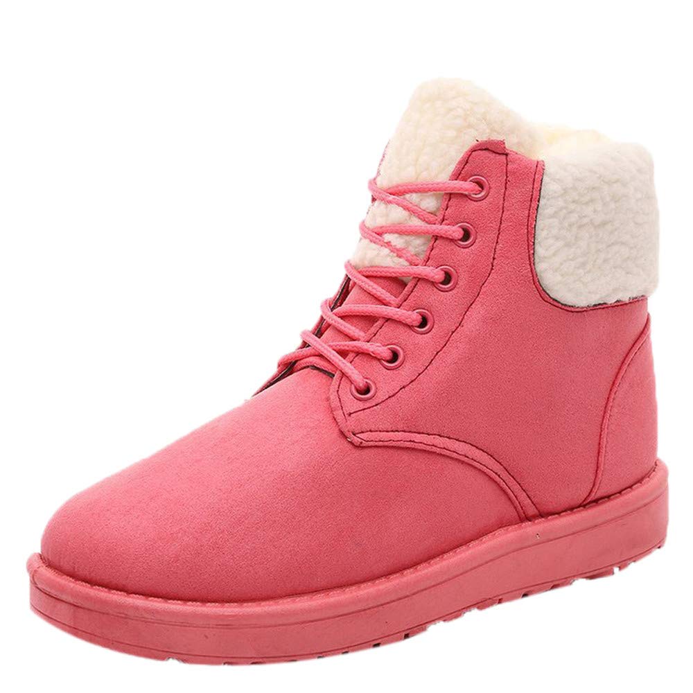 women's winter boots with red laces