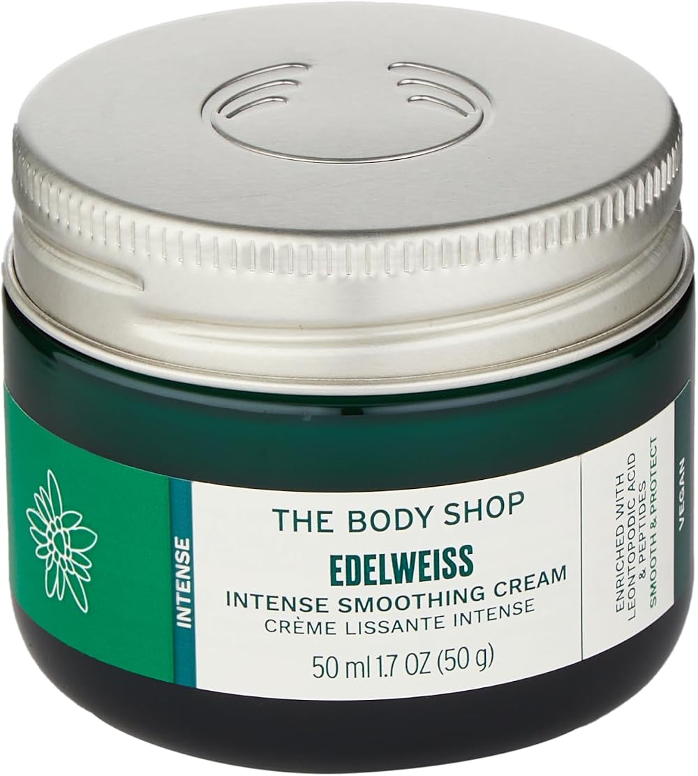 The Body Shop Edelweiss Intense Smoothing Cream 50ml New
