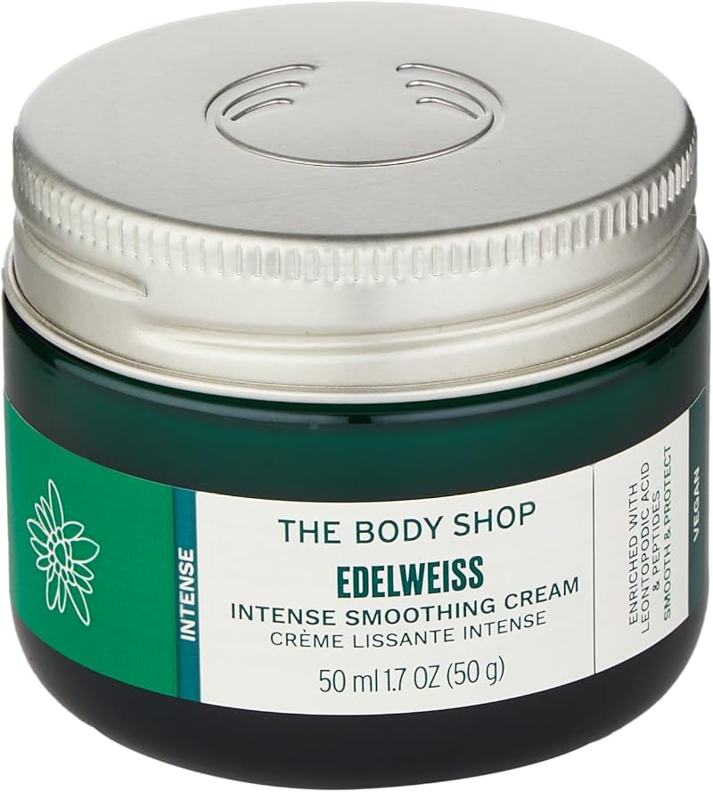 The Body Shop Edelweiss Intense Smoothing Cream 50ml New