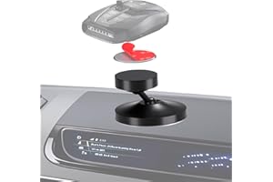 RNVEASS Radar Detector Mount,Upgrade Magnetism Aluminium Dashboard Mount,for Cobra,Escort,UnidenR3 R4 R7 R8, Valentine V1 Gen