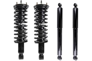 NEWPARTS Monroe Front Struts Coil Springs & Rear Shock Kit For Nissan Frontier 4.0 V6 RWD