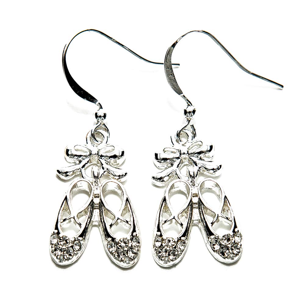 Life Charms Ballet Shoe Hook Earrings