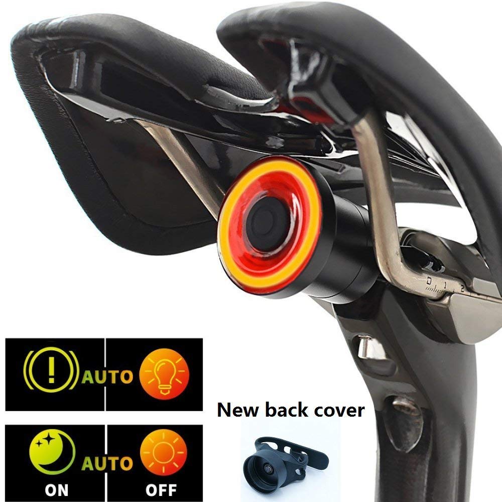 COOLGIRL Smart Bike Tail Light Ultra Bright, Bike Light Rechargeable