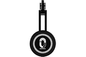 aLLreLi Magnetic Mount Stand with 1/4 Screw, Compatible with Most Fill Lights & Cameras, Includes Metal Ring for Non-MagSafe Phones, Universal Holder for Photography & Video Calls