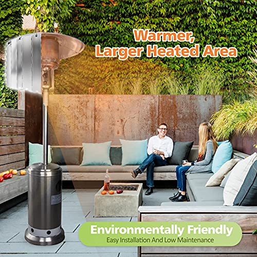 Patio Heater Reflector Shield Propane Outdoor Heater Focusing