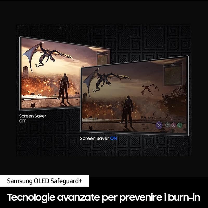 Monitor Gaming Odyssey OLED G6 (S27DG602), Flat, 27'', 2560x1440 (QHD), 16:9, HDR10+, OLED, 360Hz, 0,03ms (GtG), FreeSync Premium Pro, HDMI, USB, DP, HAS, Pivot